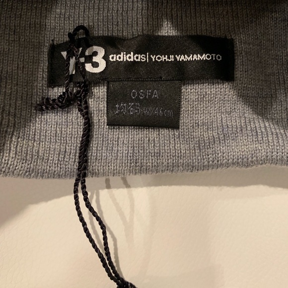 SOLD! Y-3 Beanie Grey - Picture 5 of 6